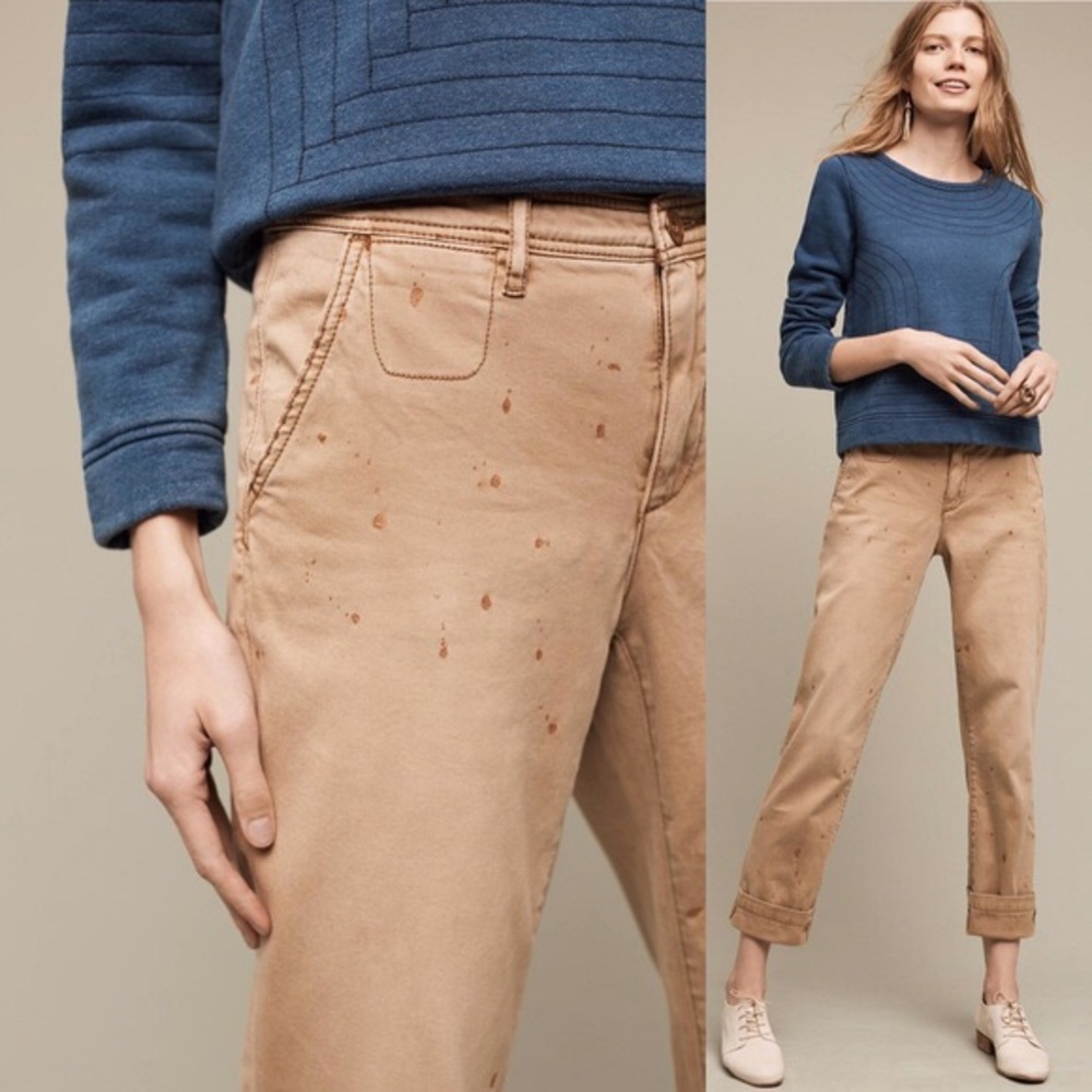 Pilcro Tan Pants